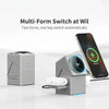 3-in-1 Rotating Wireless Charging Stand