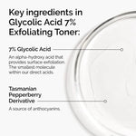 Glycolic Acid Exfoliating Toner for Dark Spots