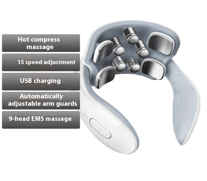 Heated EMS Neck Massager